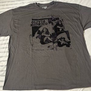 OP Gray Short Sleeve Tee Graphic Design